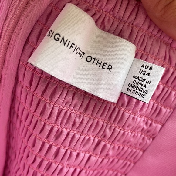 Significant other pink Camilla Mini Dress Size 4​​​ - Picture 9 of 11